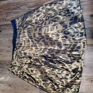 Cute Leopard Mini Skirt